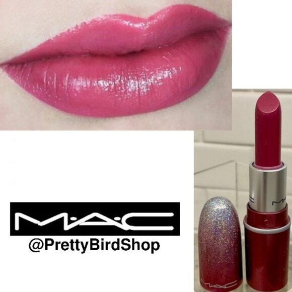Last one! MAC PLUMFUL Lipstick mini NEW Limited Ed ultra rare Lustre retired - Picture 2 of 4